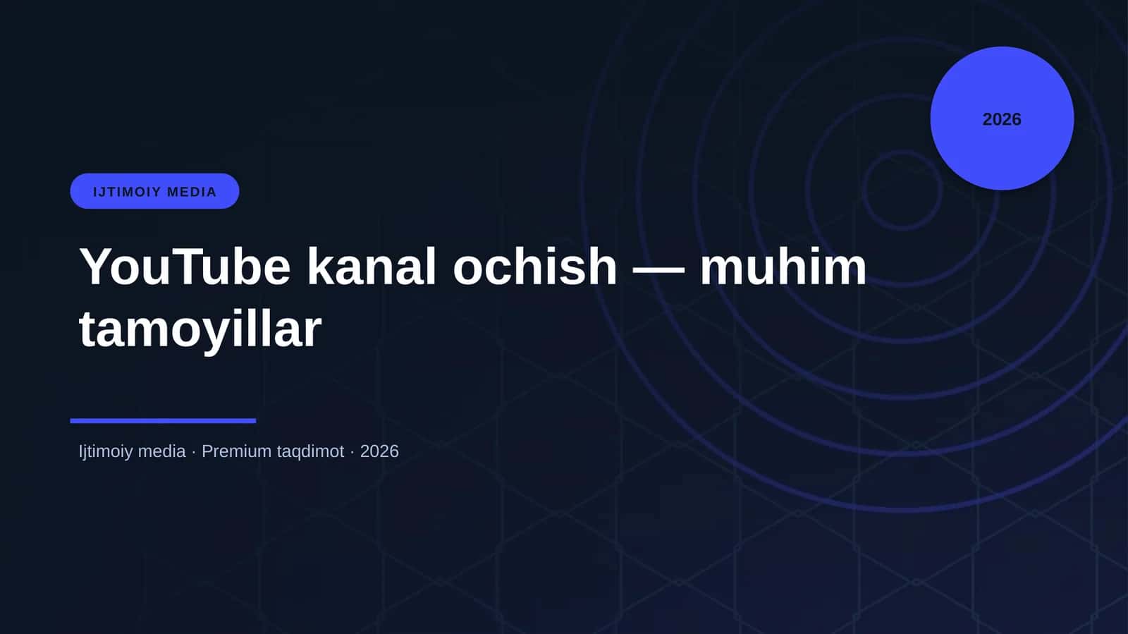 IJTIMOIY MEDIA