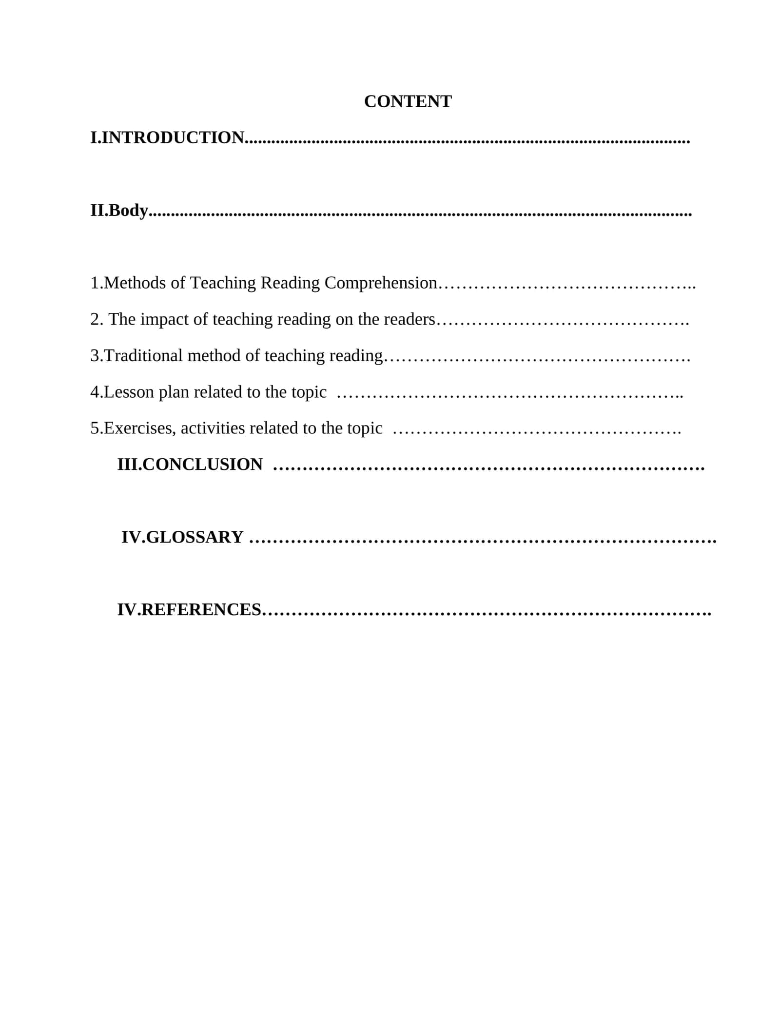 Methods of Teaching Reading Comprehension