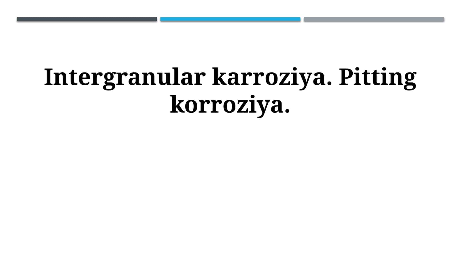 Donadoraro Korroziyasi