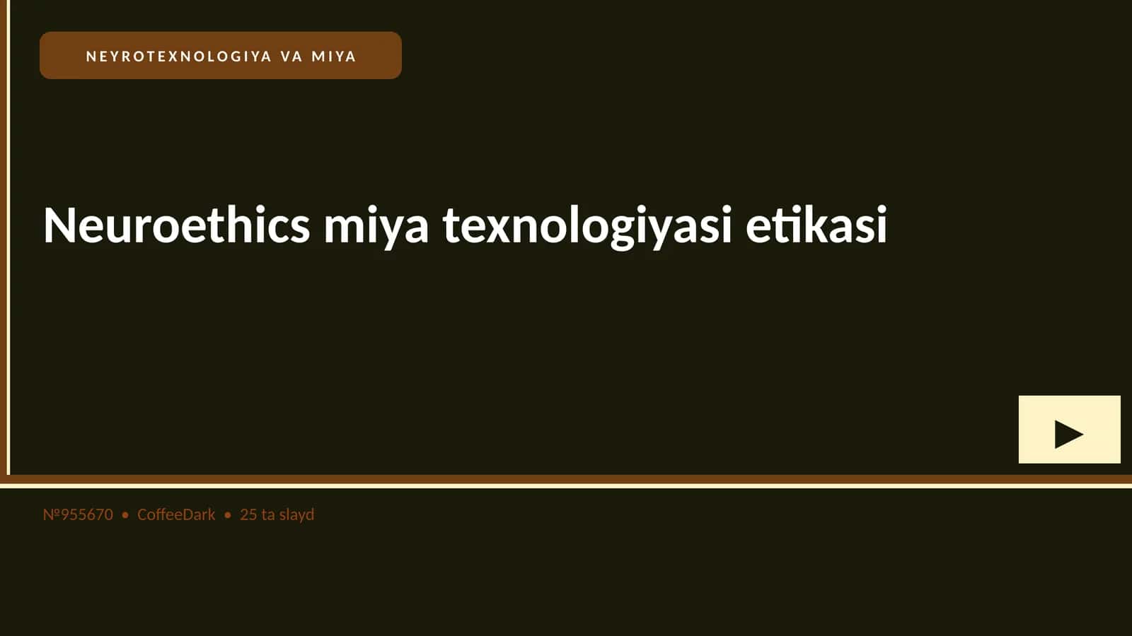 Neuroethics miya texnologiyasi etikasi