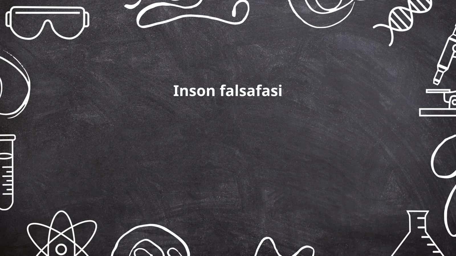 Inson falsafasi