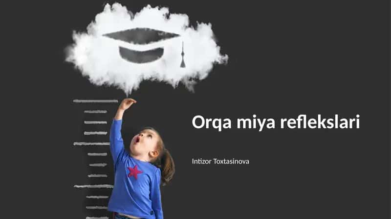 Orqa miya reflekslari