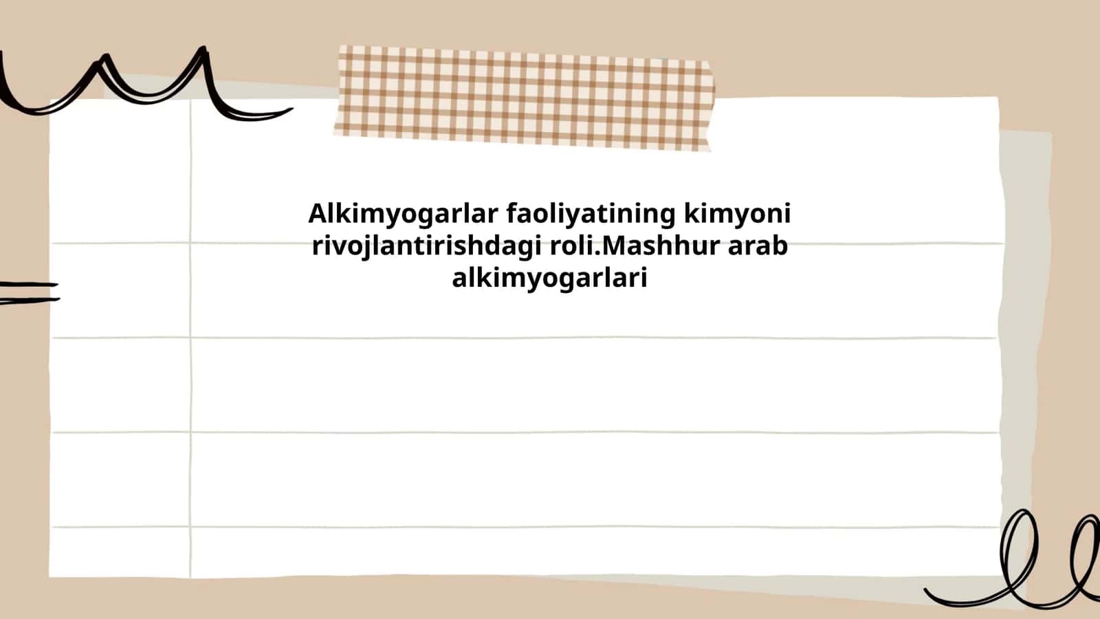 Arab Alkimyogarlari Tarixi