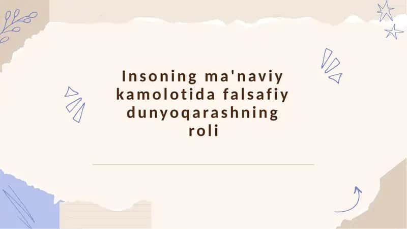 Falsafiy dunyoqarash