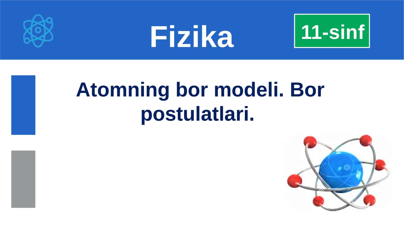 Atomning bormodeli