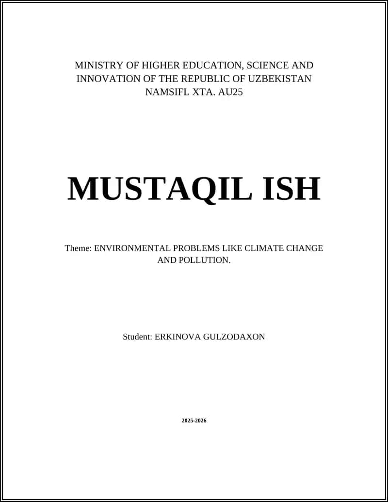Greenhouse gas emissions and global warming