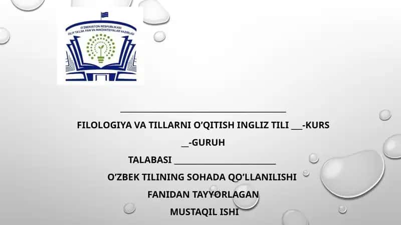 Terminlarning yasalishi