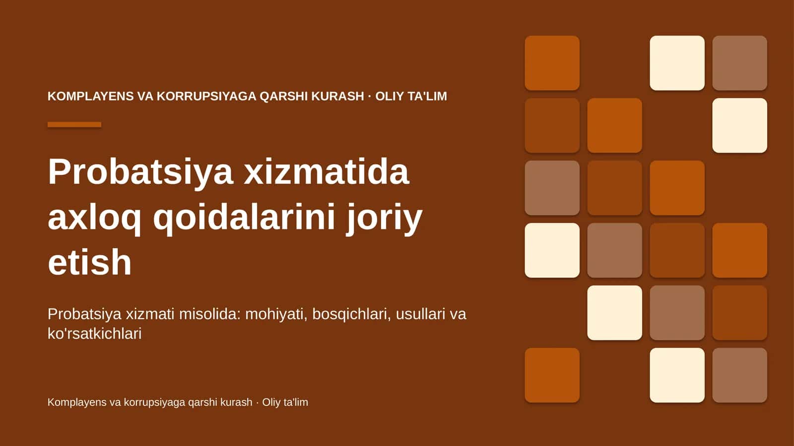 probatsiya xizmatida axloq qoidalarini joriy etish 9464