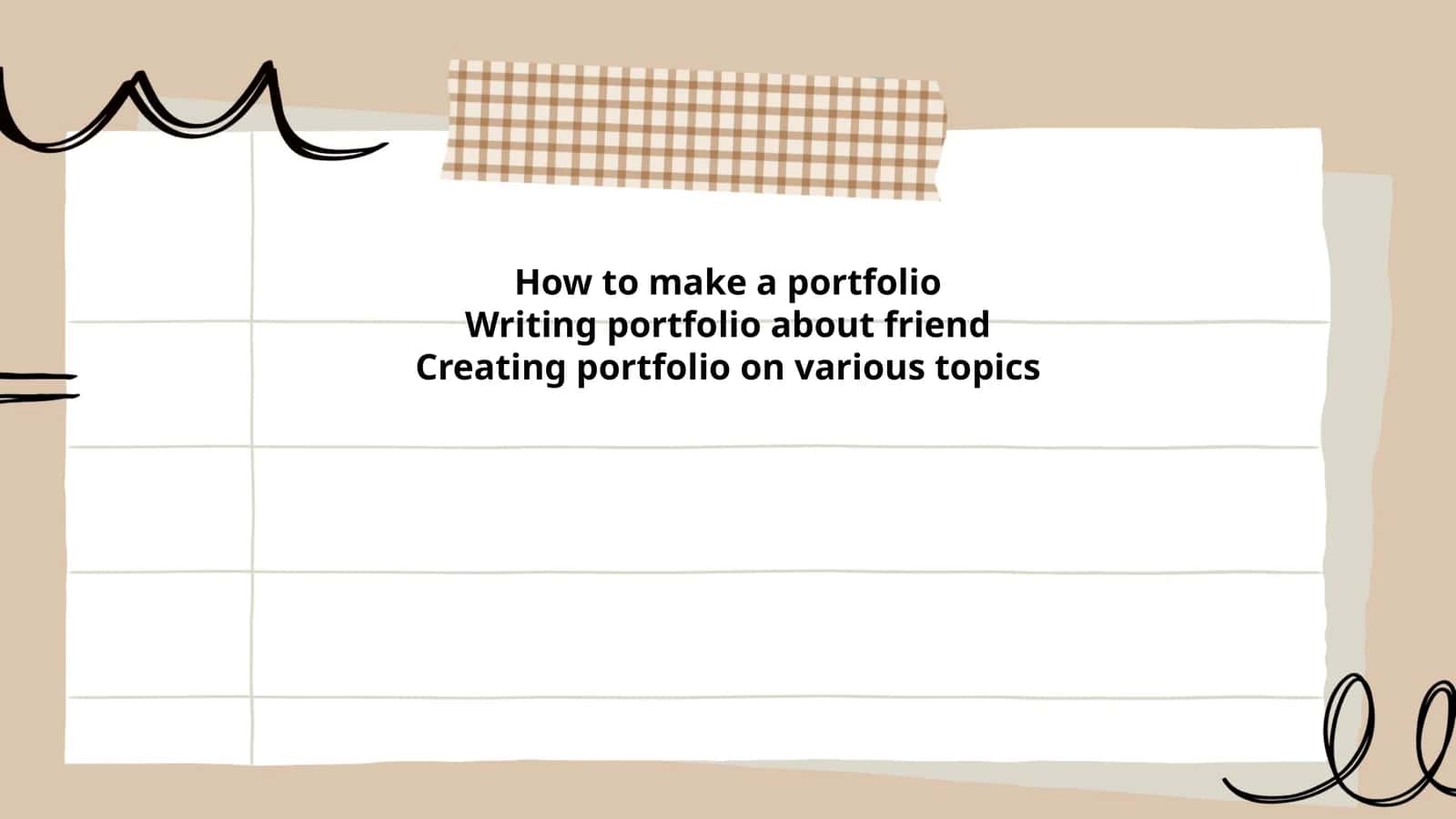 Writing Portfolio Introduction