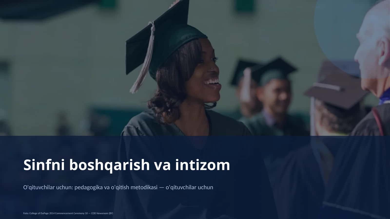 Sinfni boshqarish va intizom