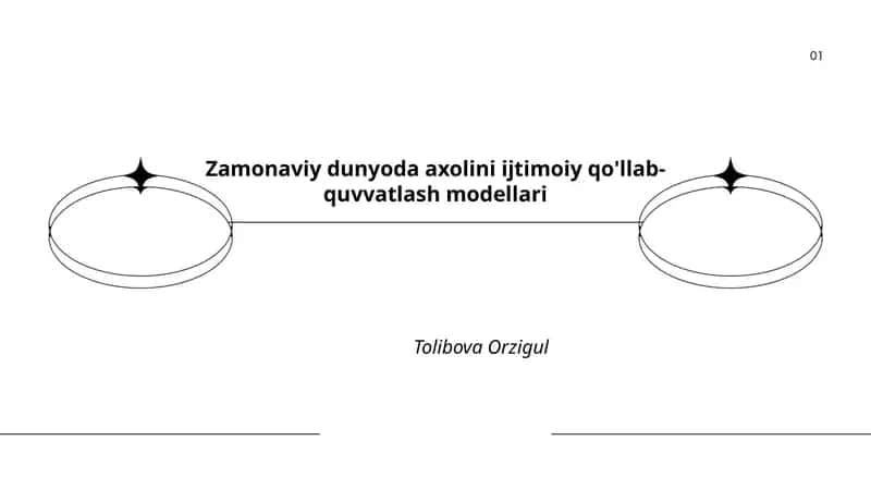 Ijtimoiy himoya va farovonlik davlatining modeli