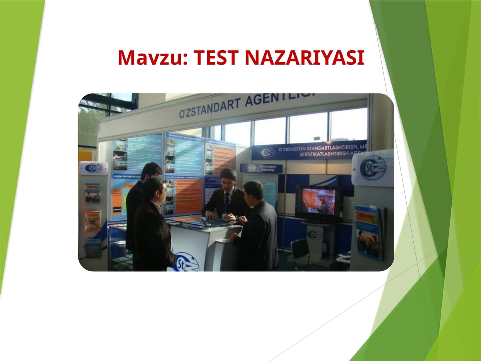 TЕST NАZАRIYASI