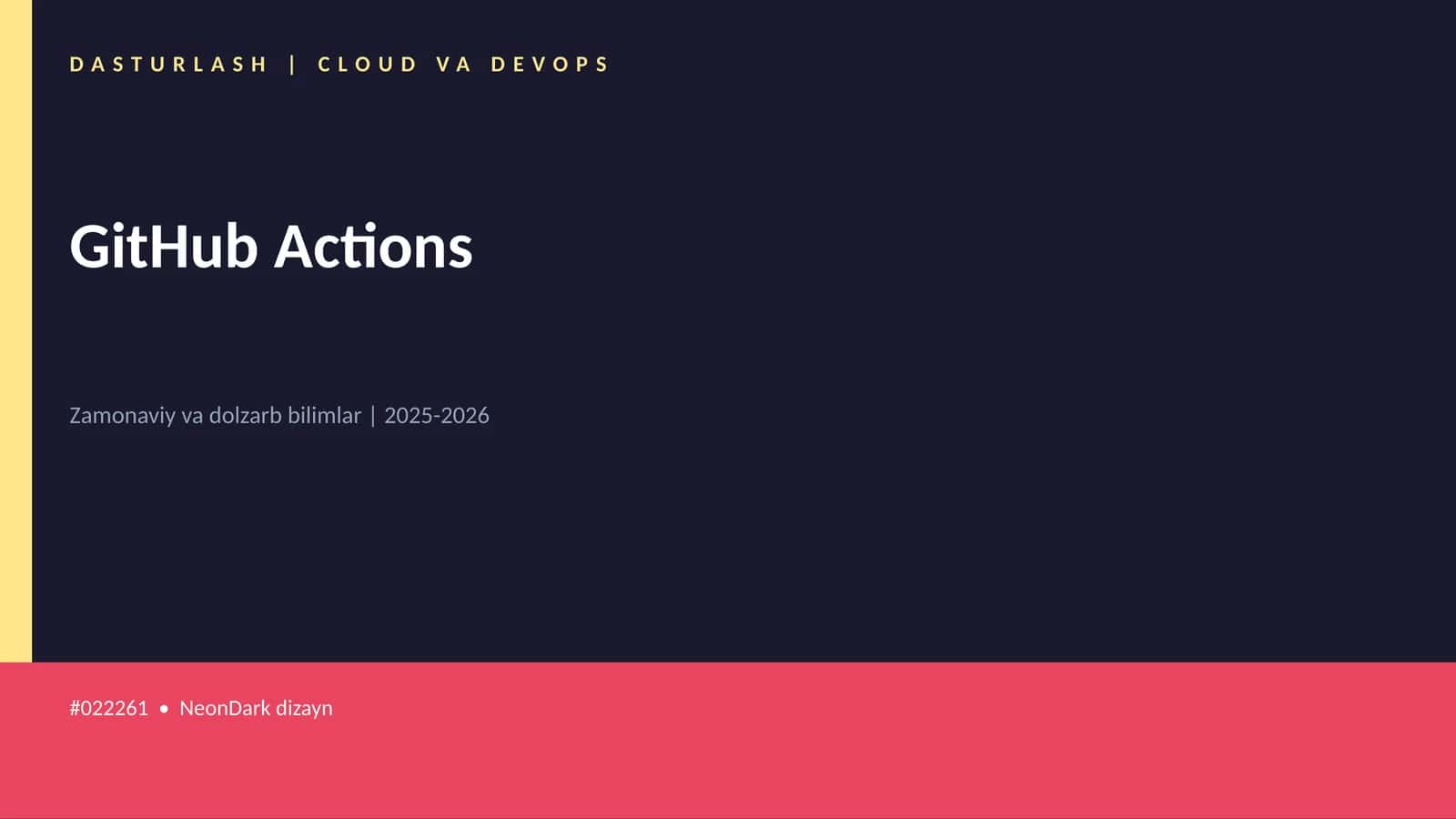 GitHub Actions