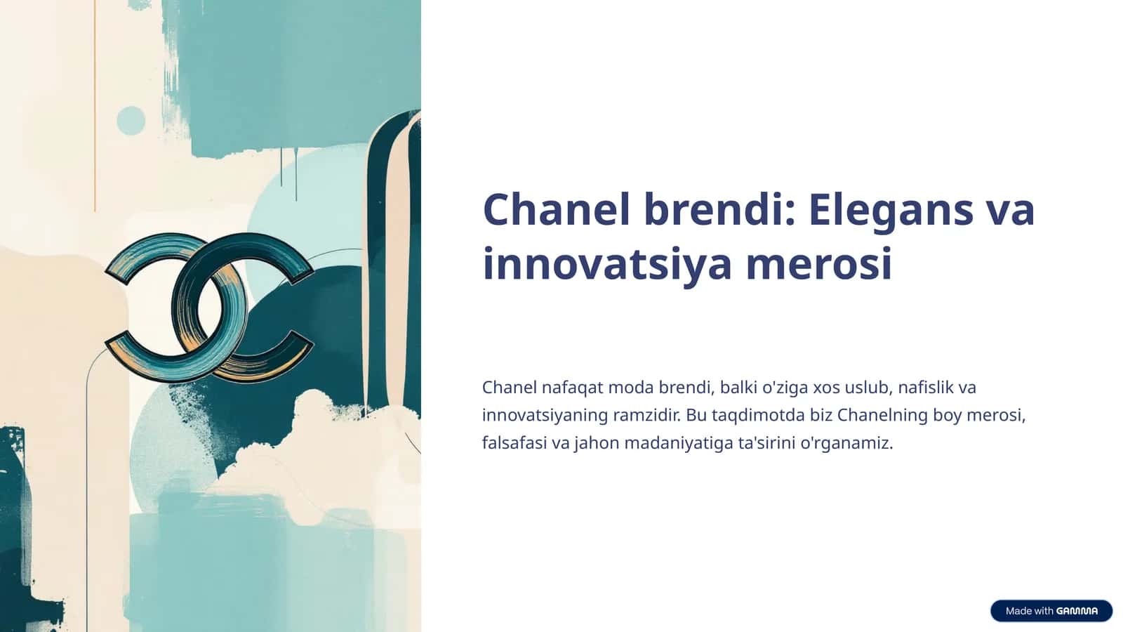 Chanel brendi: Elegans va innovatsiya merosi