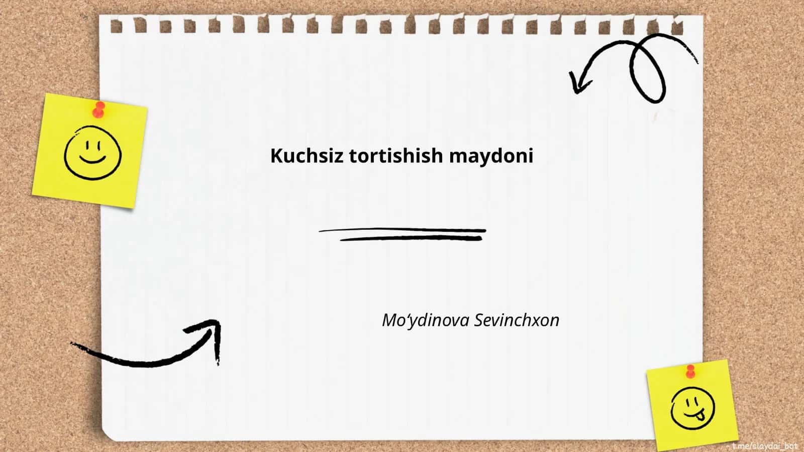 Kuchsiz tortishish maydoni