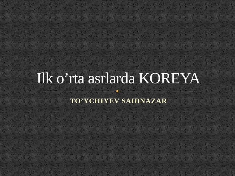 Choson (Koreya)