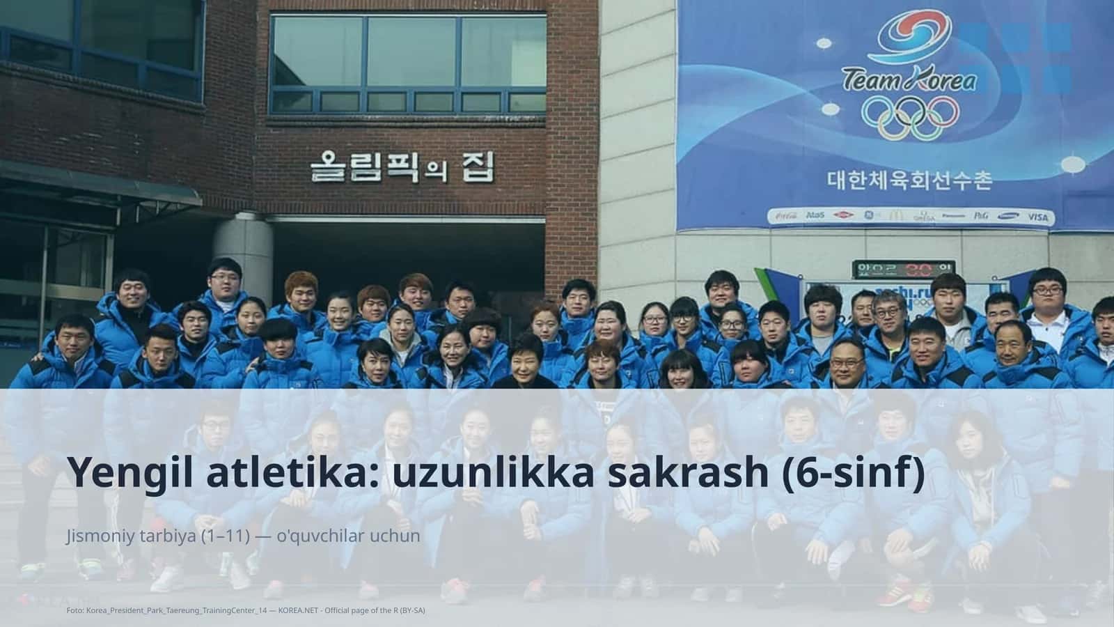 Yengil atletika: uzunlikka sakrash (6-sinf)