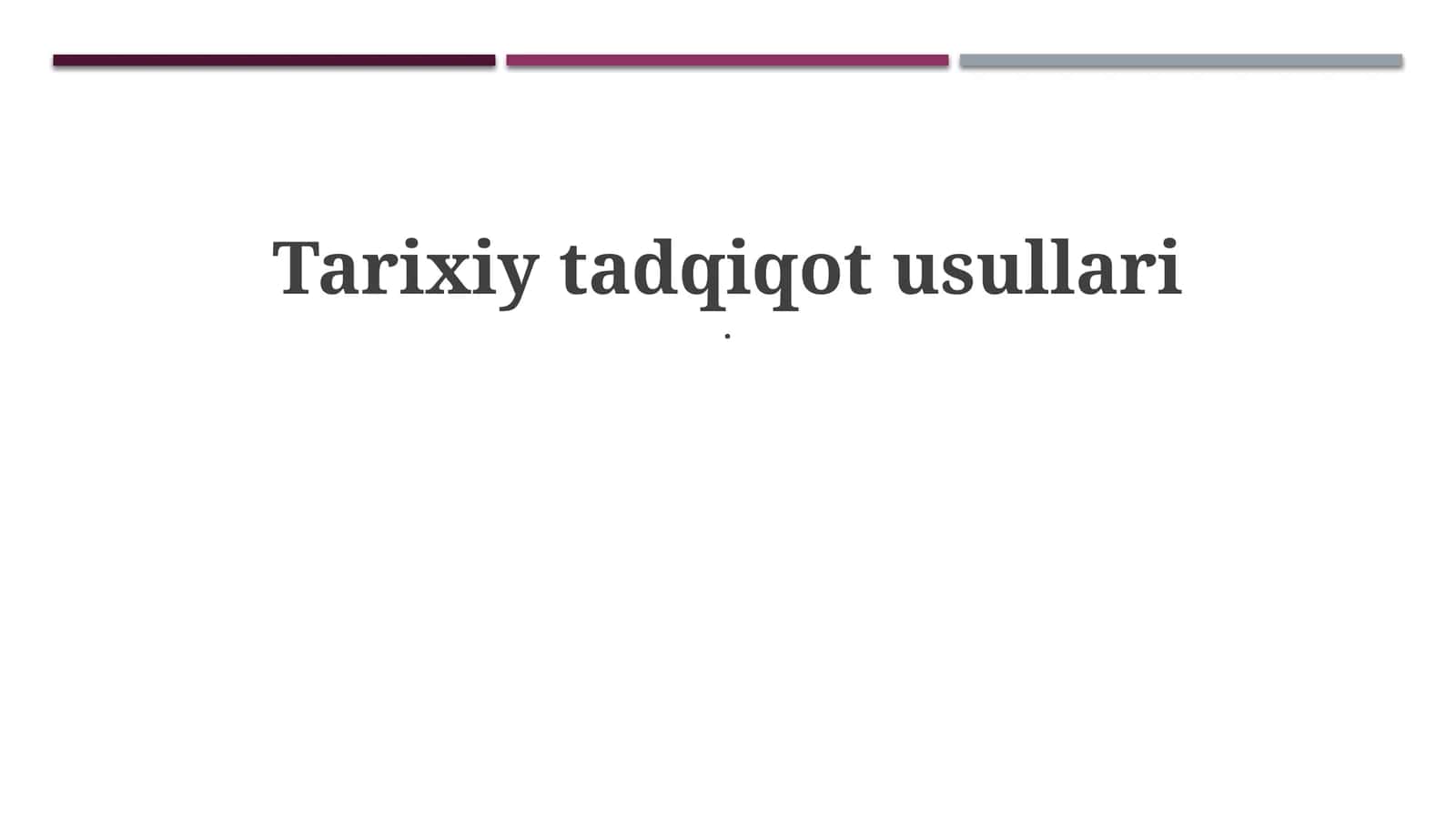 Tarixiytadqiqotusullari