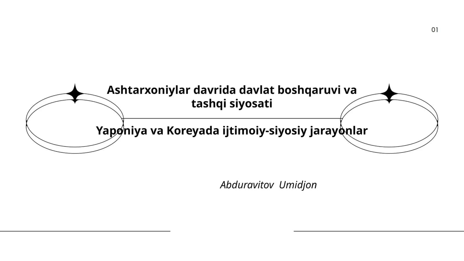 Ashtarxoniylar davrida davlat boshqaruvi va tashqi siyosati