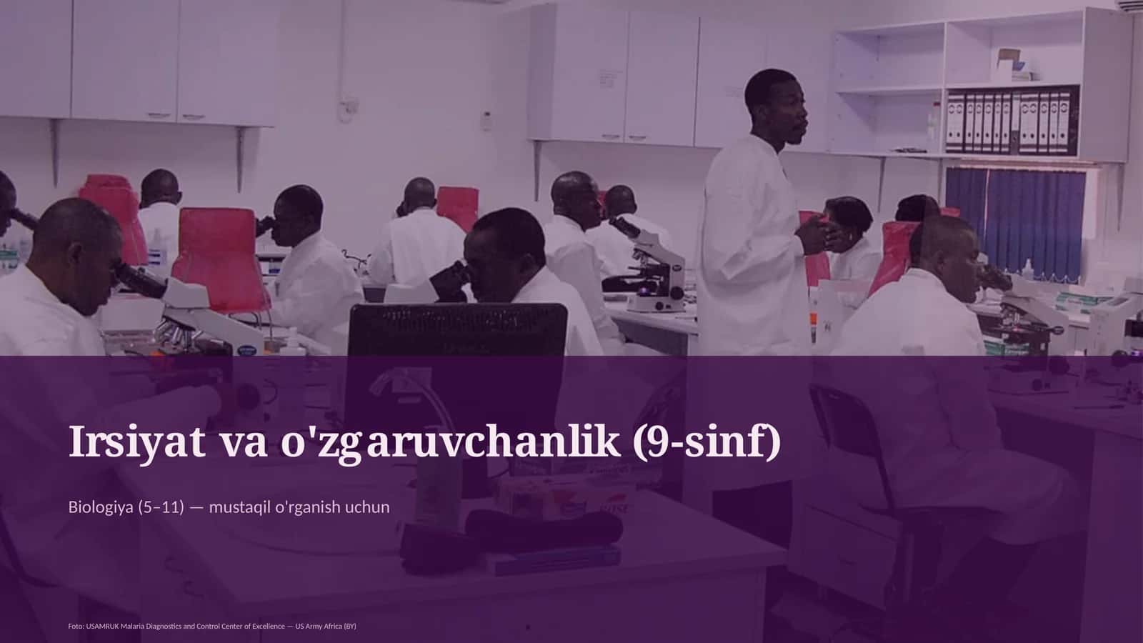 Biologiya (5–11) — mustaqil o'rganish uchun
