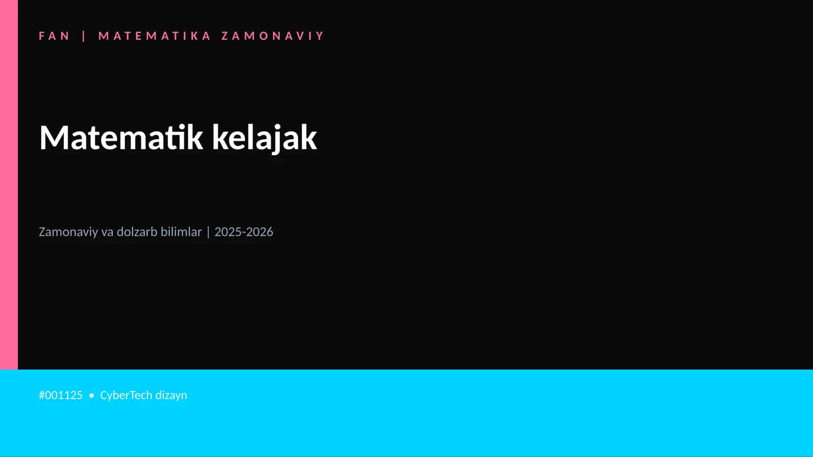 Matematik kelajak