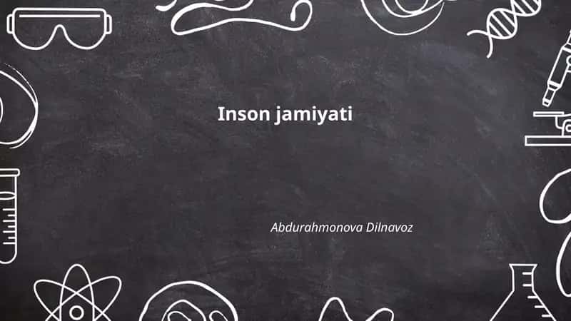 Inson jamiyati