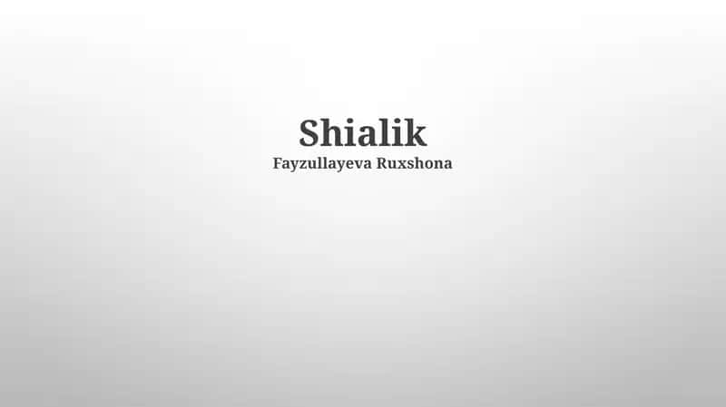 Shialik
