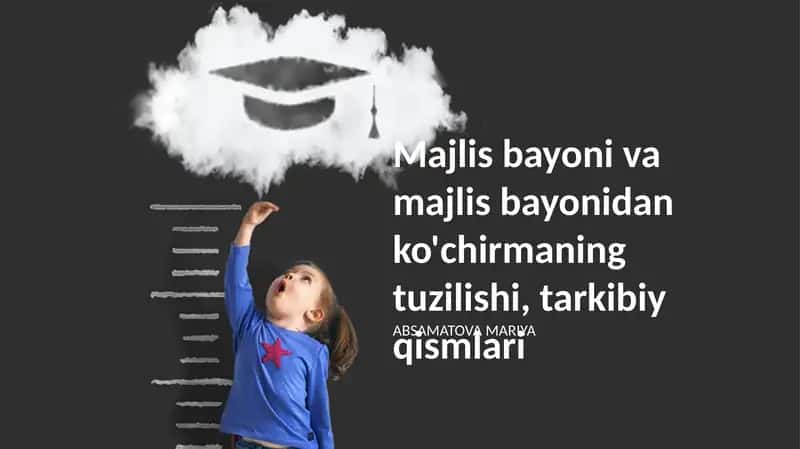 Majlis Bayonoti Tuzulimiga Umumiy Nazar
