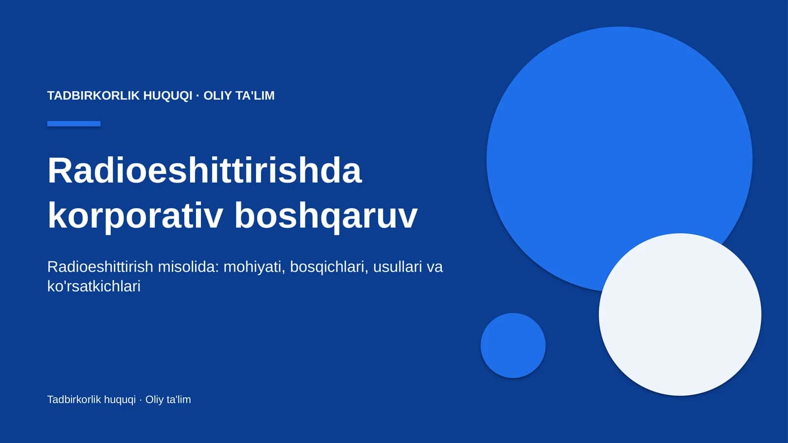 radioeshittirishda korporativ boshqaruv 5753