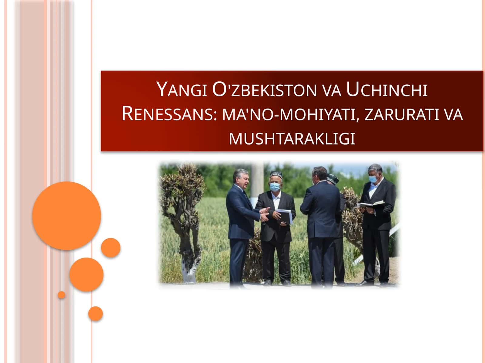 YangiO'zbekiston va UchinchiRenessans