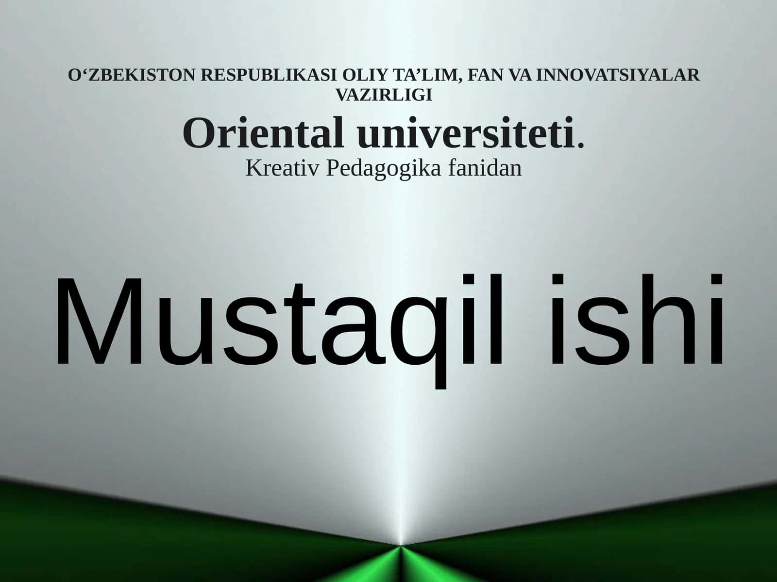 Tarbiya fanida muammoli ta'lim