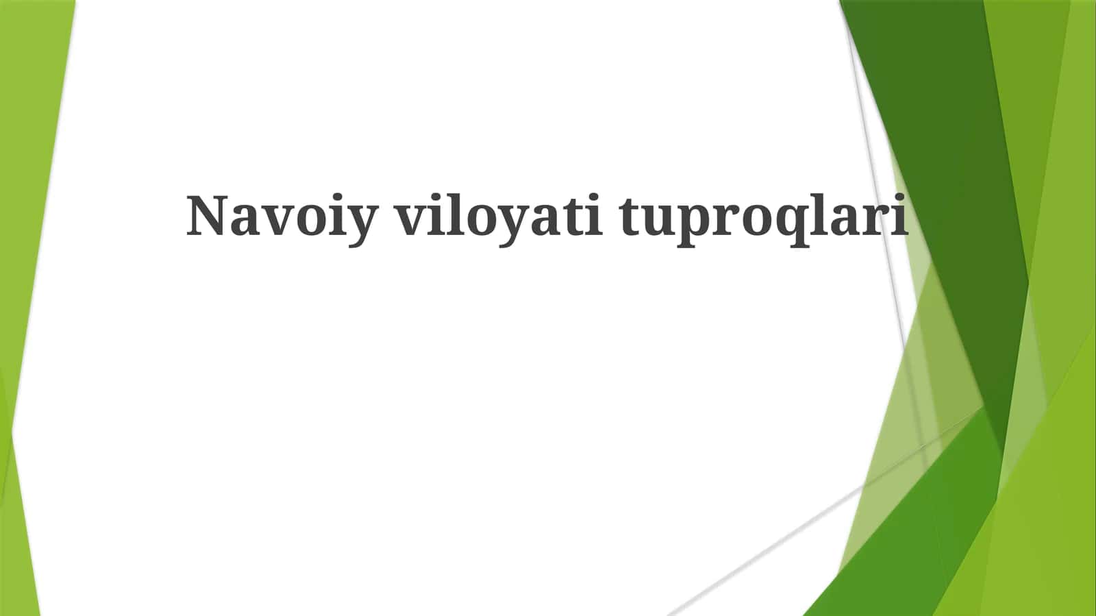 Navoiy viloyati tuproqlari