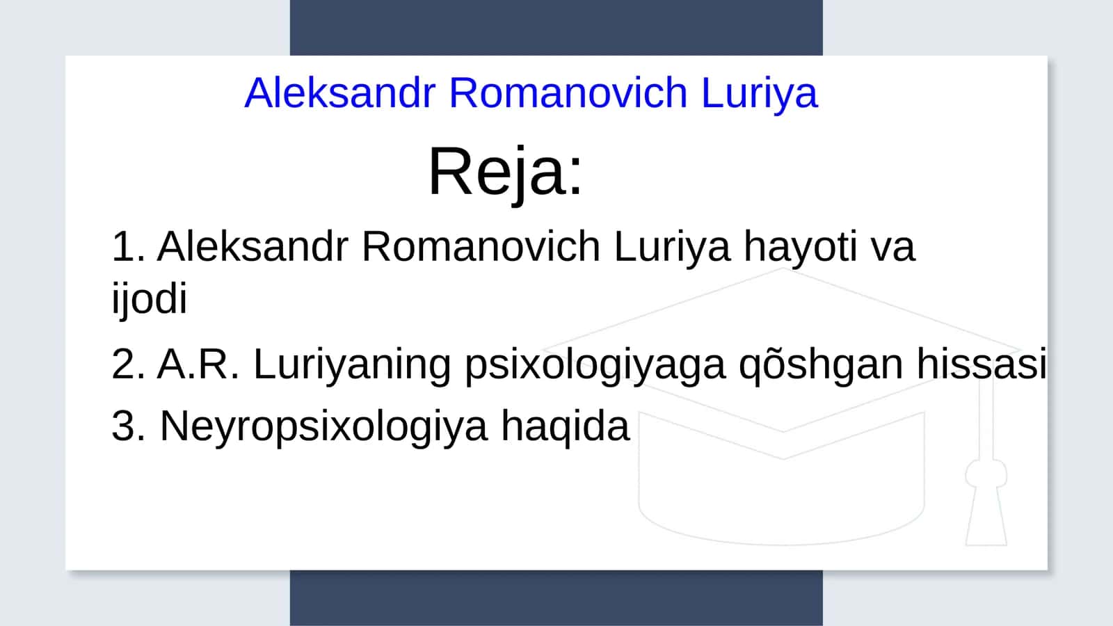 Aleksandr Romanovich Luriya