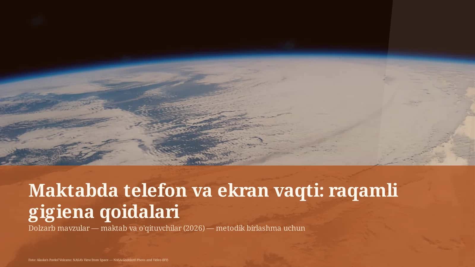 Maktabda telefon va ekran vaqti: raqamli gigiena qoidalari