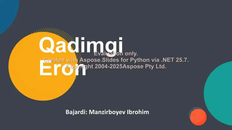 Qadimgi Eron