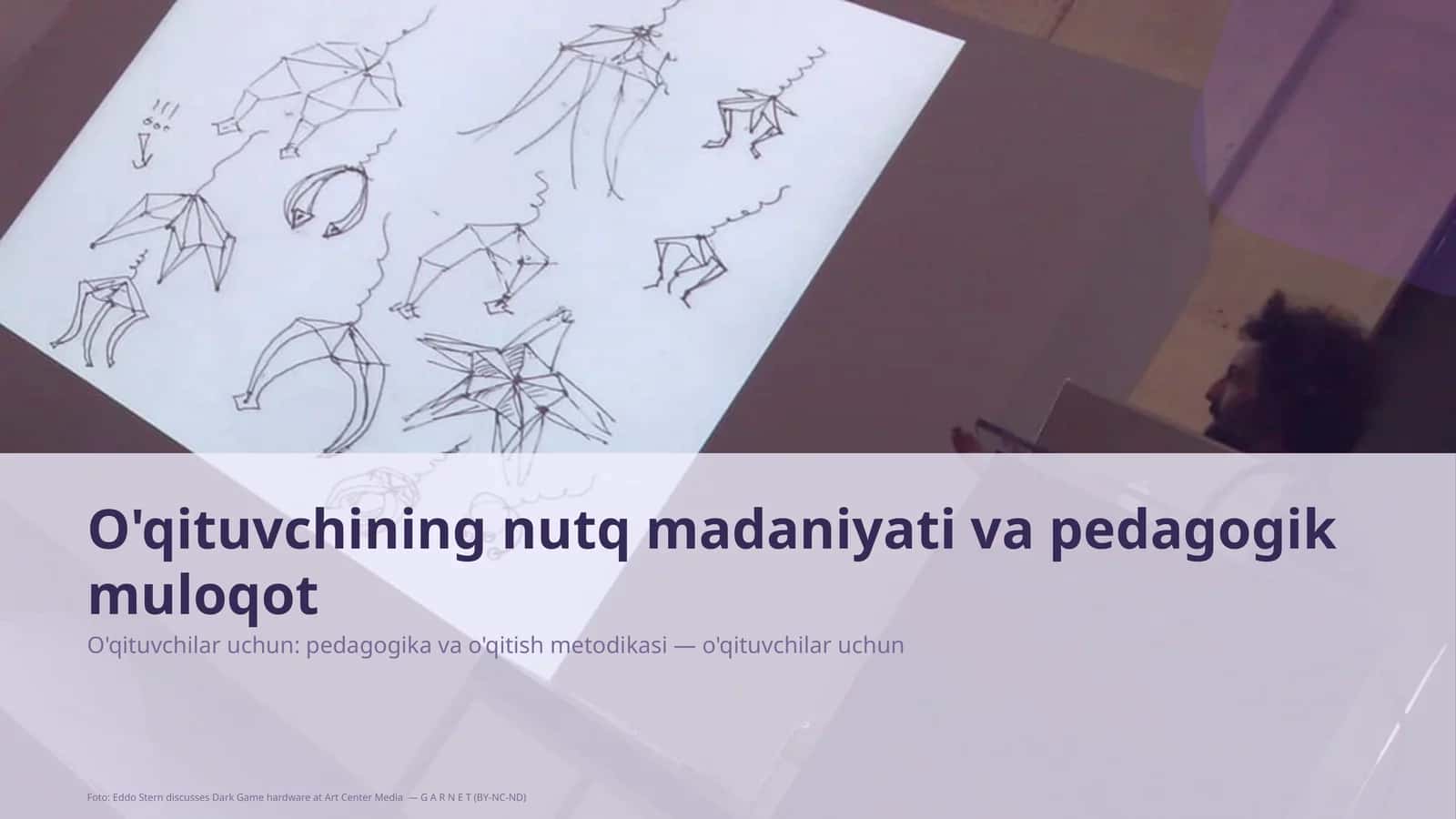 O'qituvchining nutq madaniyati va pedagogik muloqot