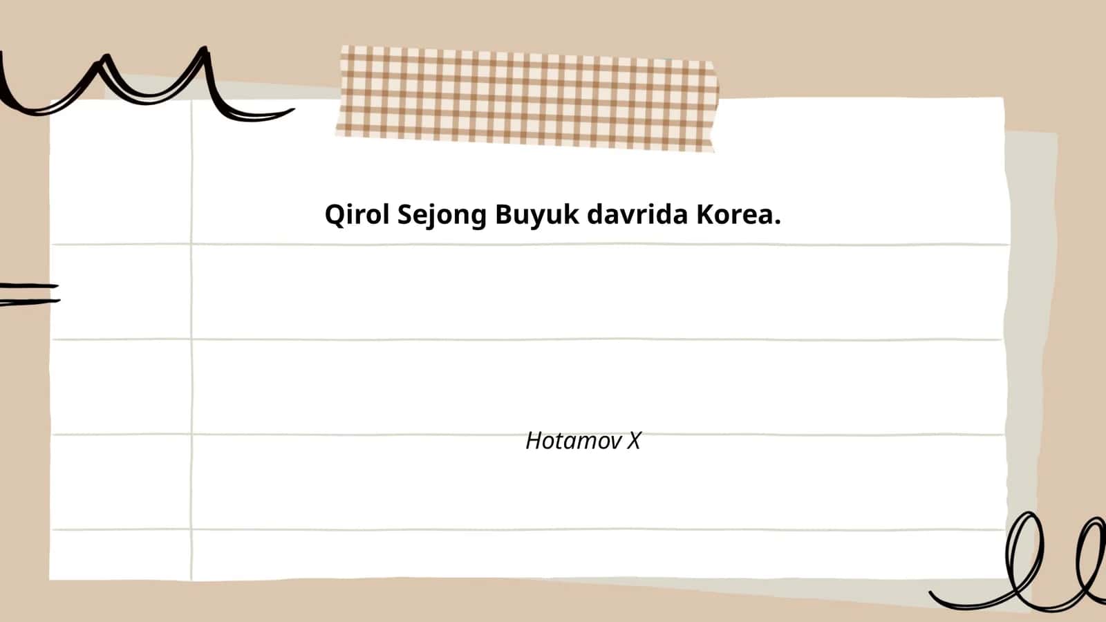 Qirol Sejongning hayoti va hukmronligi