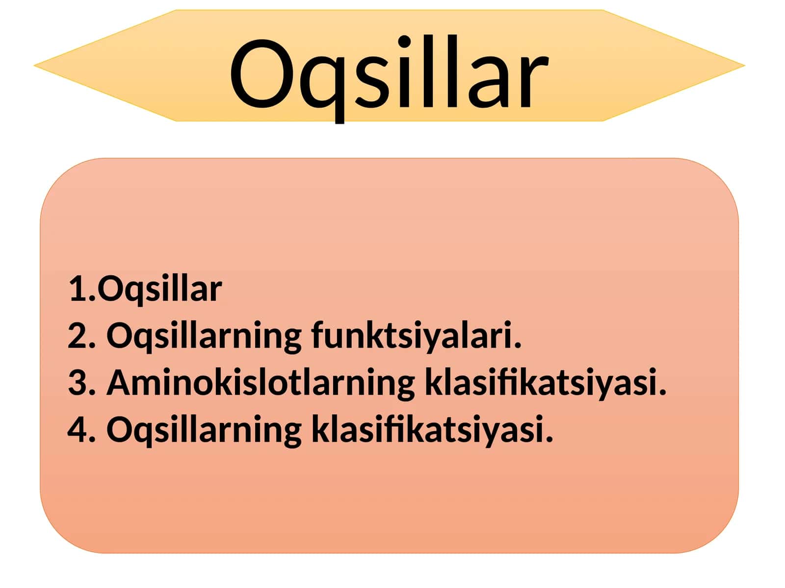 Oqsillar