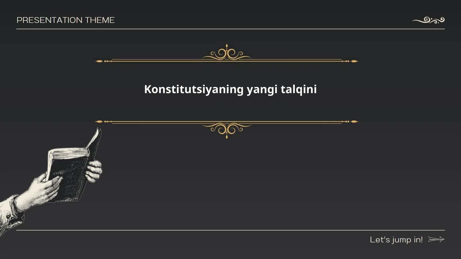Konstitutsiyaning yangi talqini