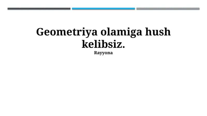 To'rtburchak turlari