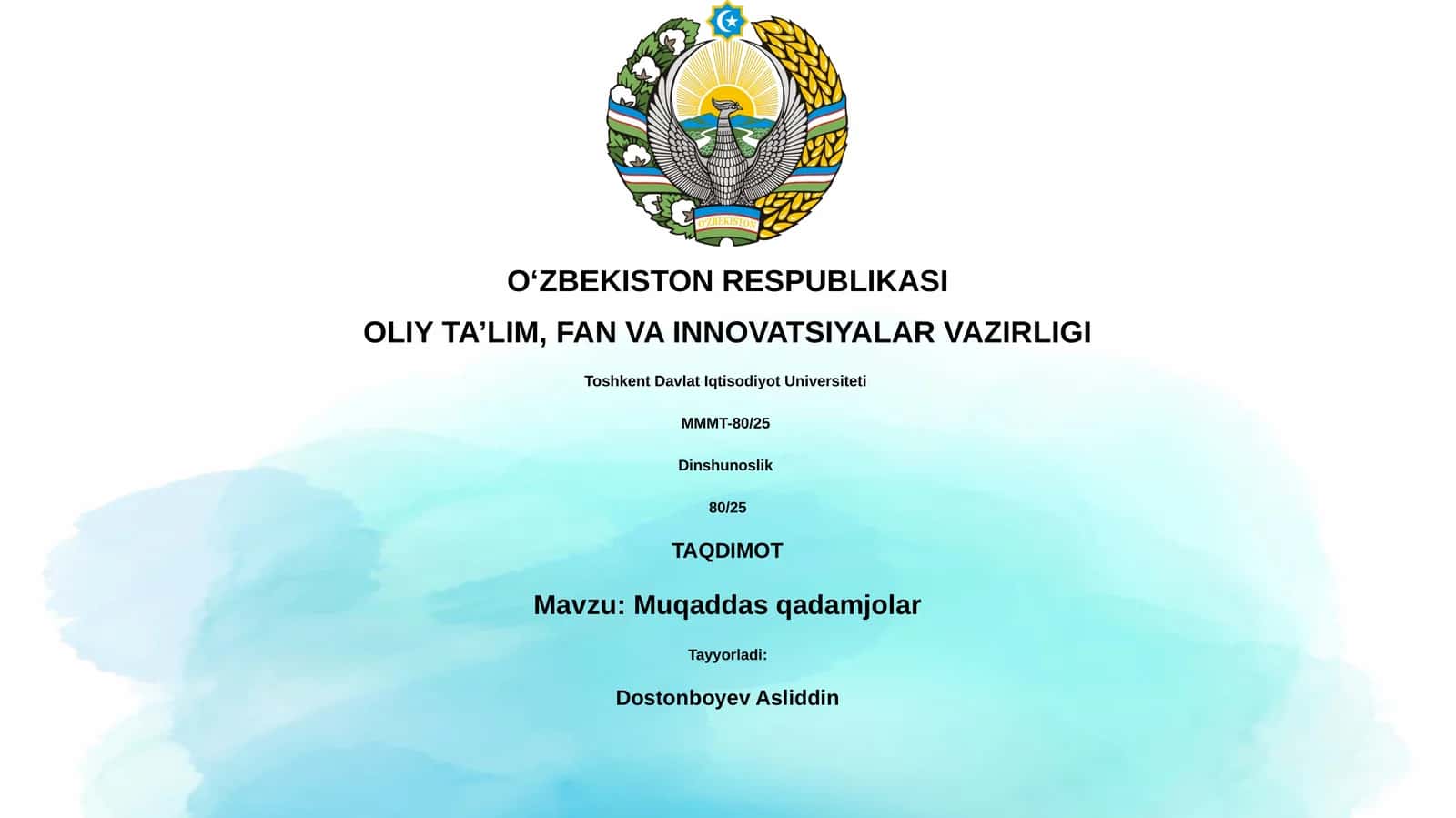 Muqaddas qadamjolar