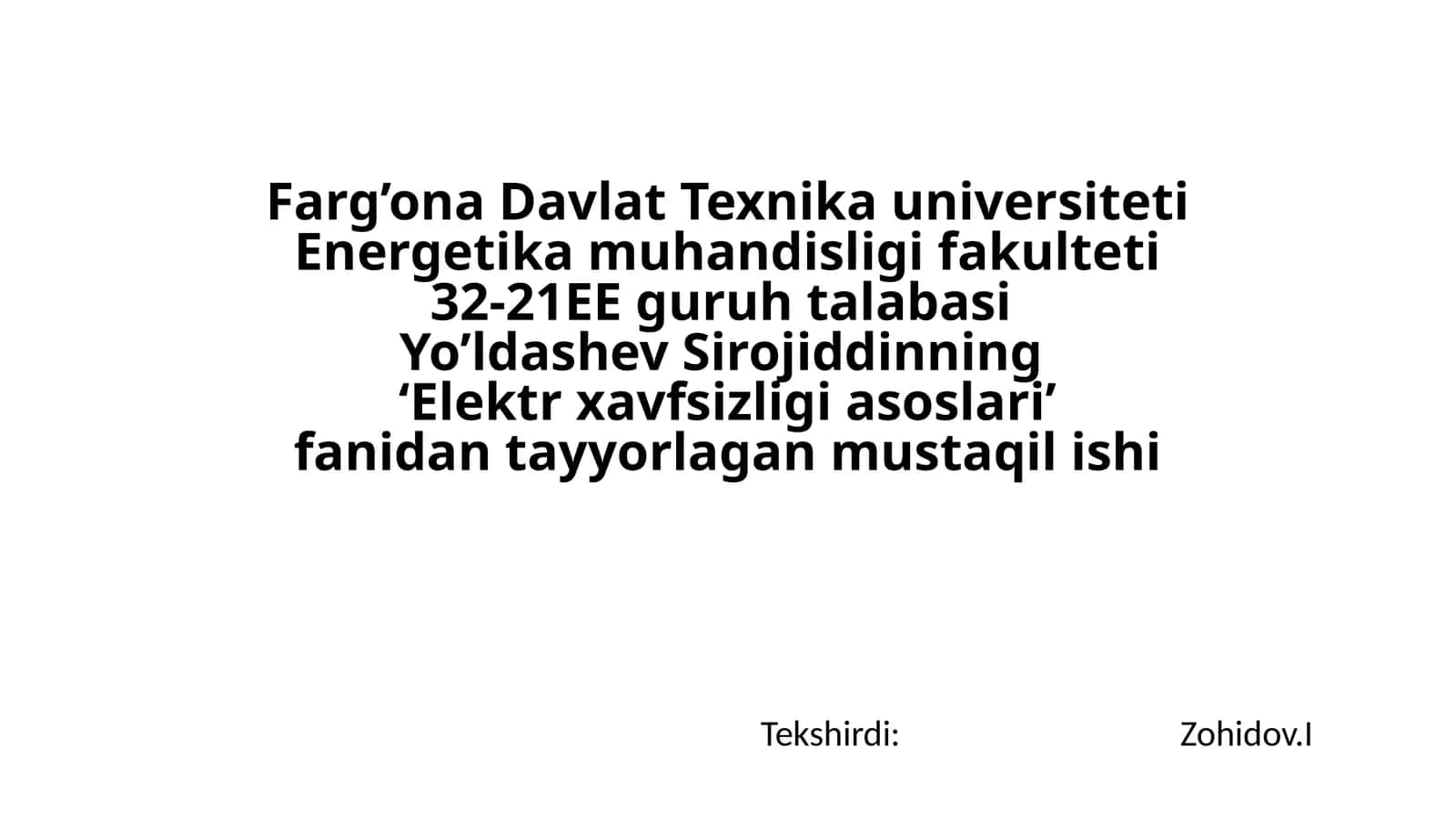 XODIMLAR BILAN ISHLASHNI TASHKIL ETISH TARTIBI VA USULLARI