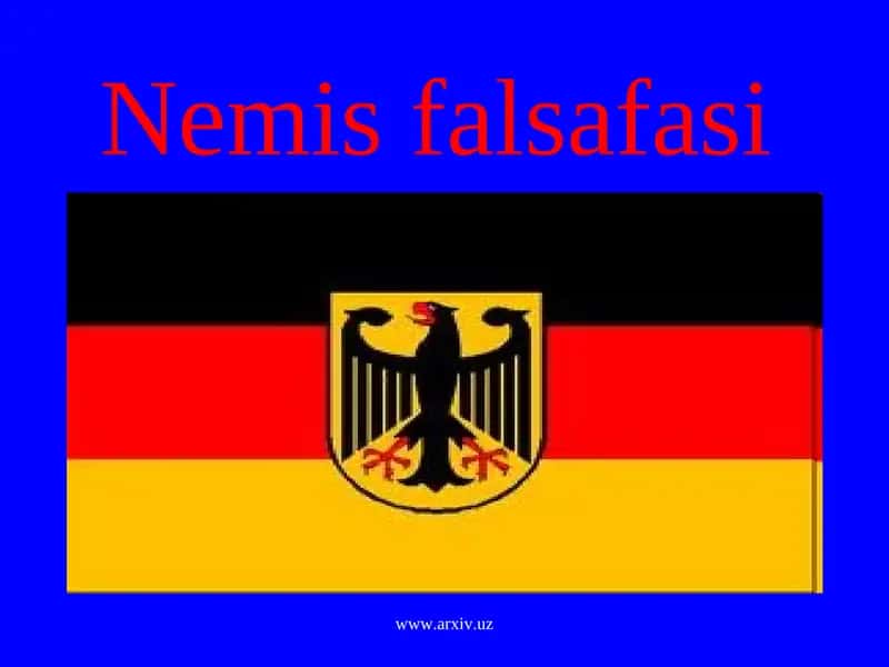 Nemis falsafasi