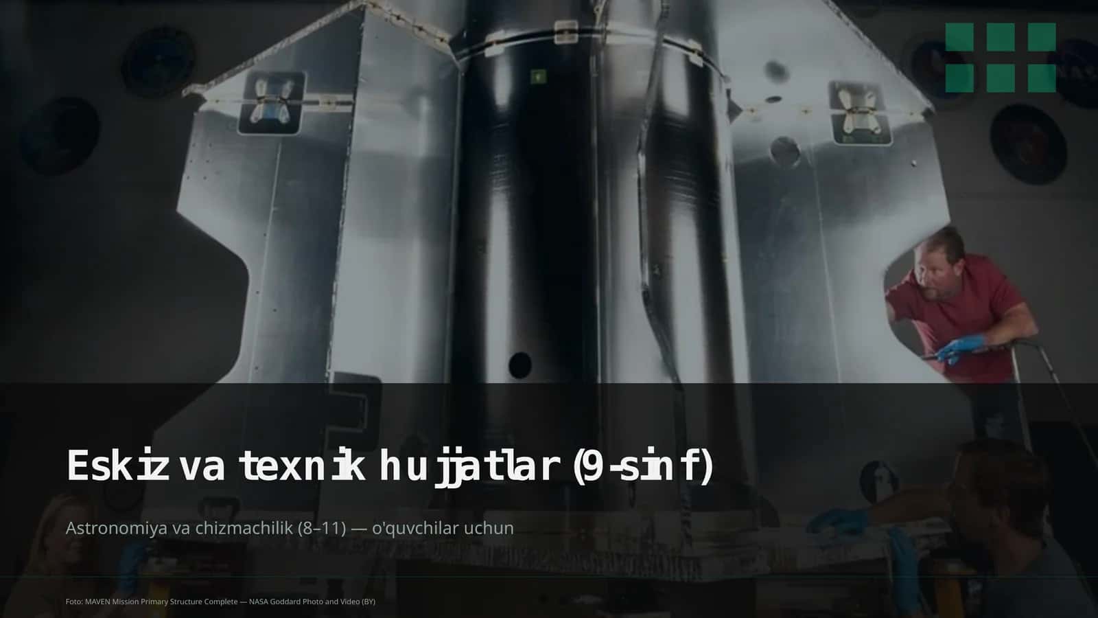 Eskiz va texnik hujjatlar (9-sinf)