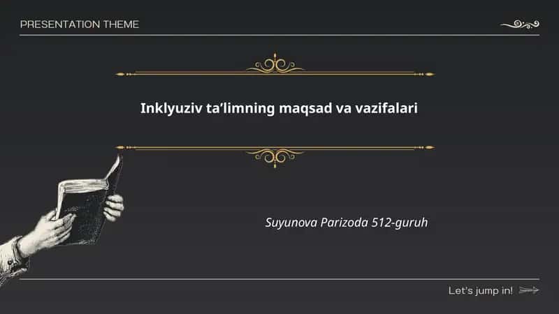 Inklyuziv taʼlimning maqsad va vazifalari