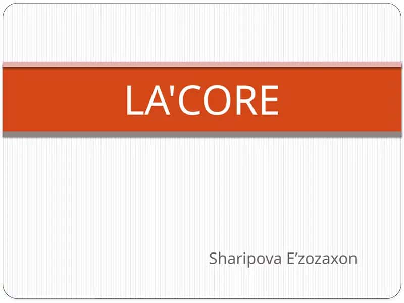 LA'CORE