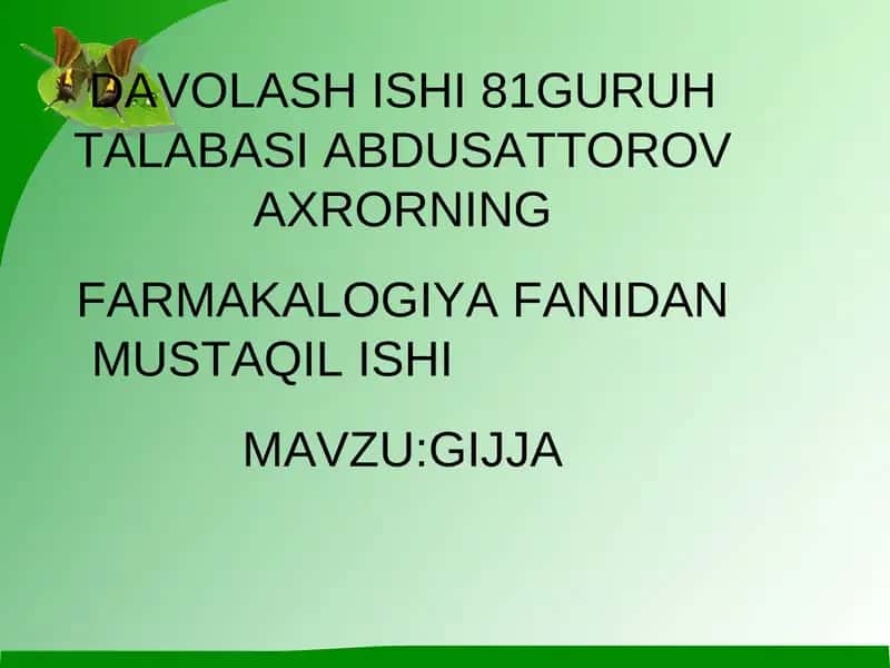 GIJJA