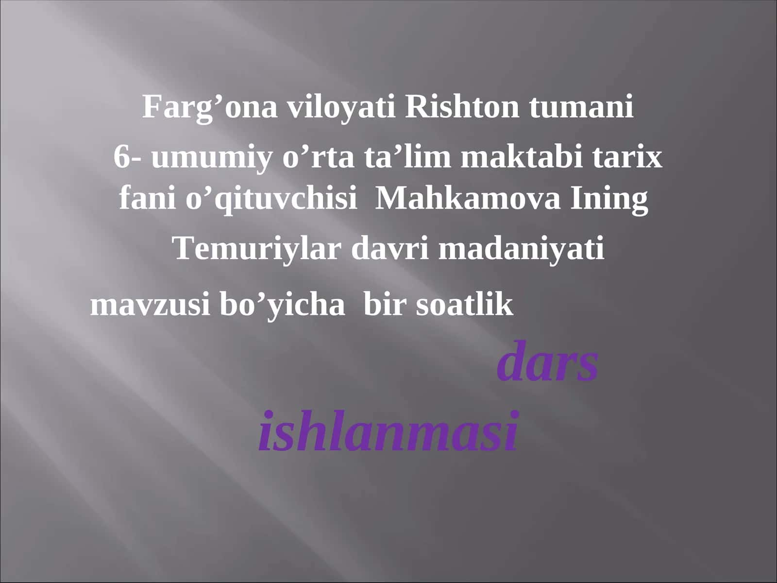 Temuriylar davri madaniyati
