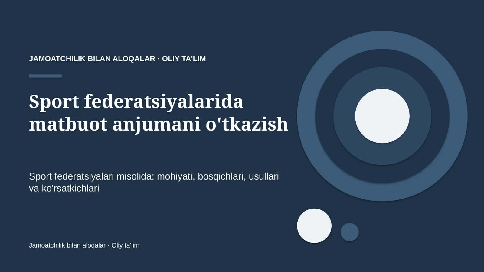 sport federatsiyalarida matbuot anjumani o'tkazish 1112