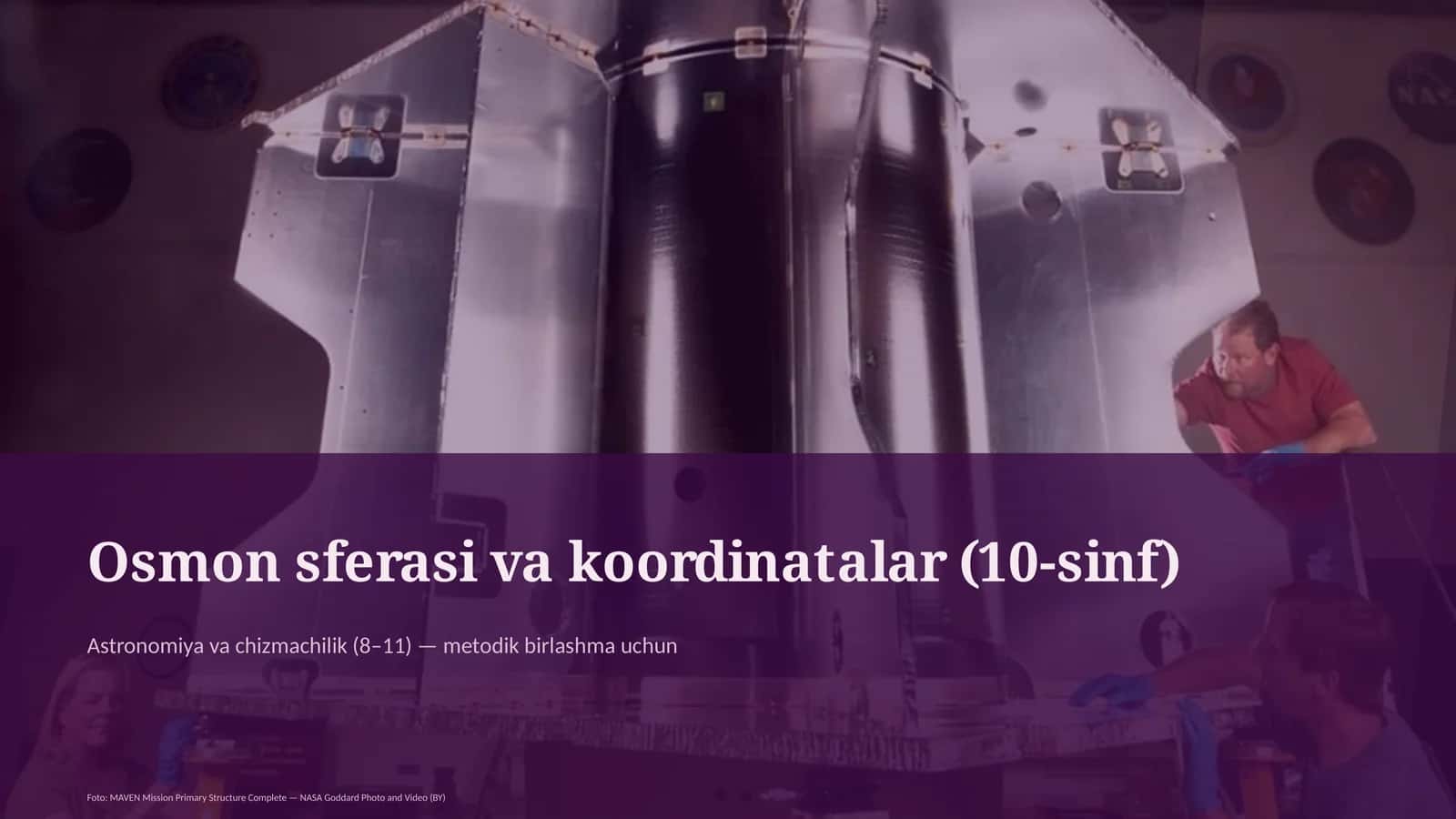 Osmon sferasi va koordinatalar (10-sinf)